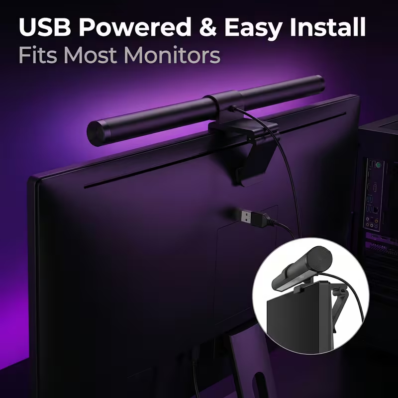 Desk Setup Light - Listwa świetlna LED do monitora z