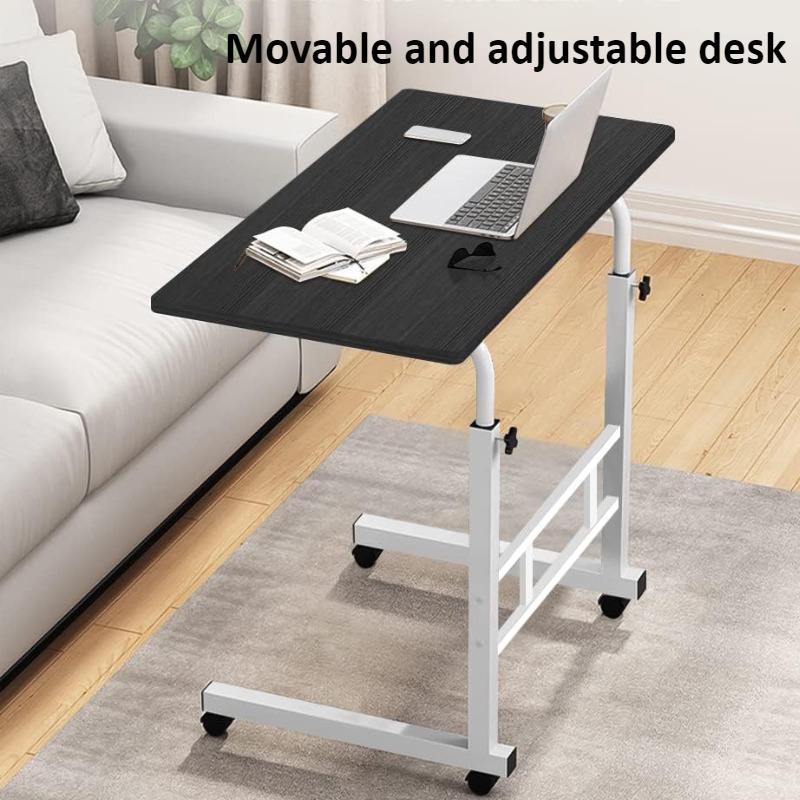 Desk Setup Notebook - Biurko nocne z uniwersalnymi kółkami Stół
