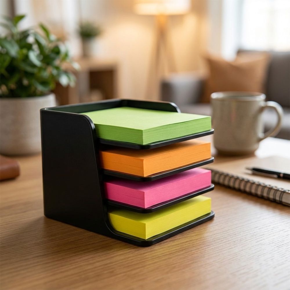 Sticky Memo Holder - Układany w stosy uchwyt na karteczki