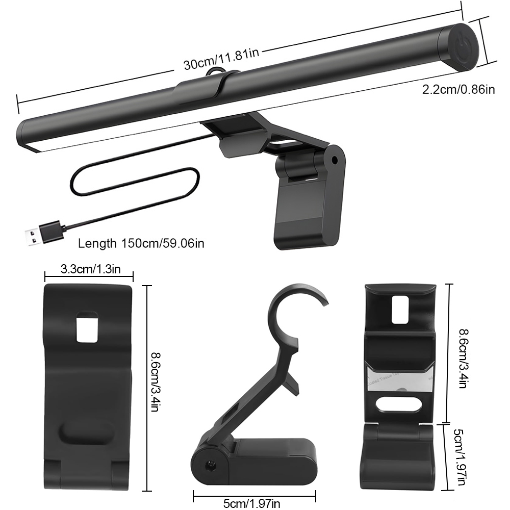 Desk Setup Light - Lampa na monitor komputera stacjonarnego, wisząca