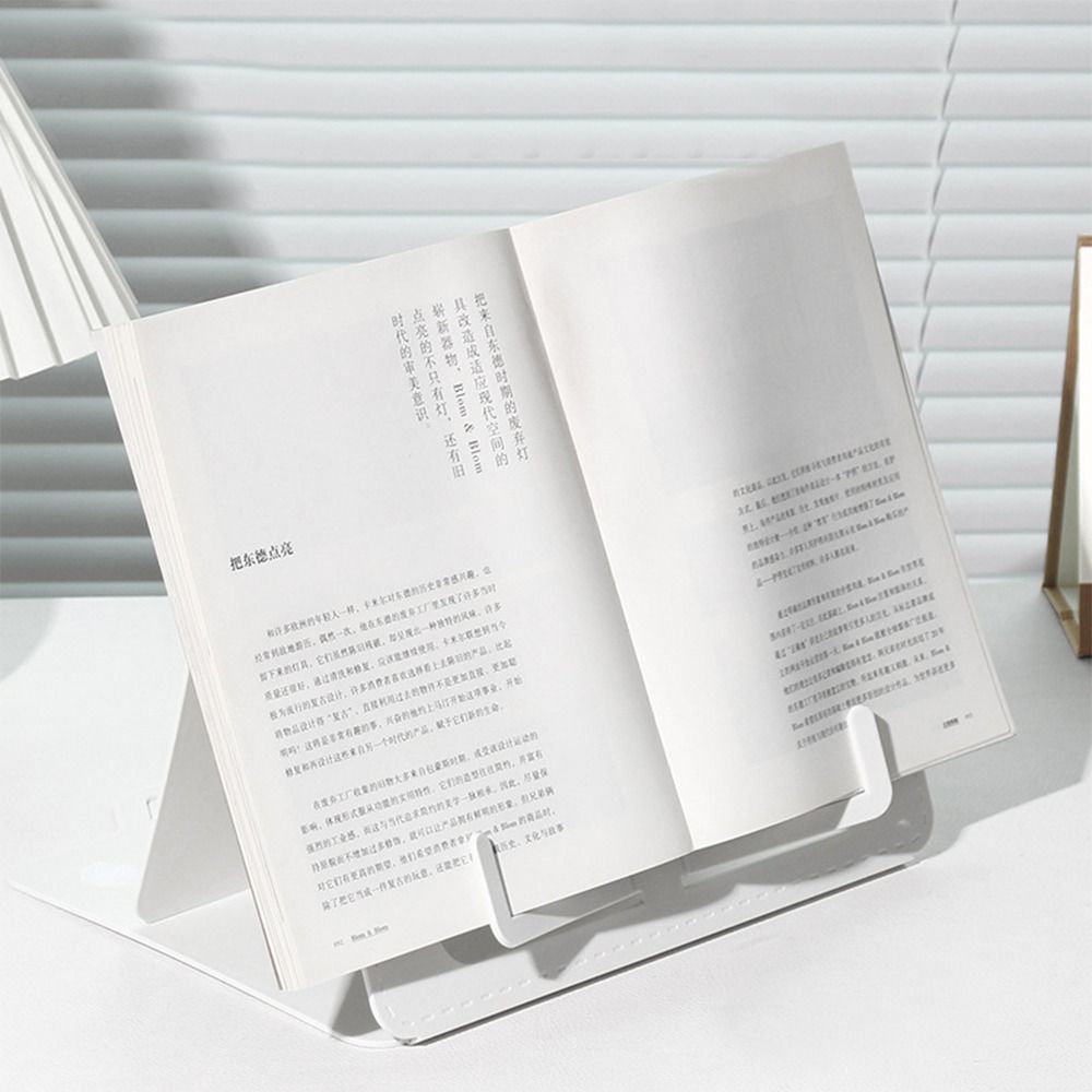 Desk Setup Shelf - Prosty przenośny stojak do czytania Składany