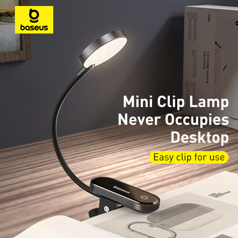Desk Setup Notebook - Lampka biurkowa przenośna Baseus LED Mini