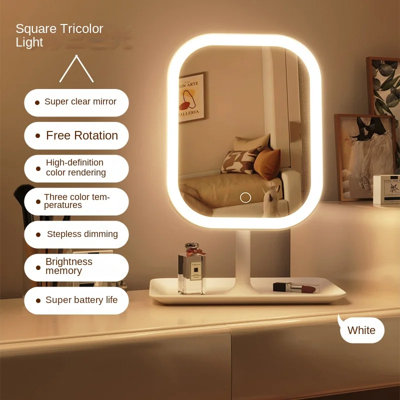 Desk Setup Light - Nowe LED-owe, nowoczesne lustro do makijażu