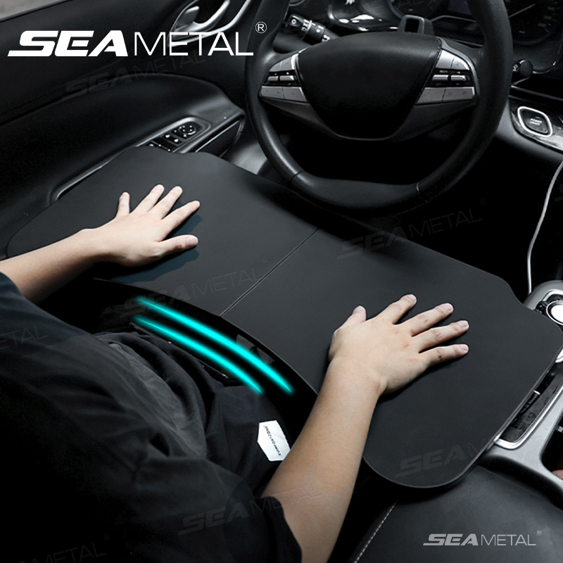 Desk Setup Notebook - SEAMETAL Taca samochodowa na laptopa, stabilna,