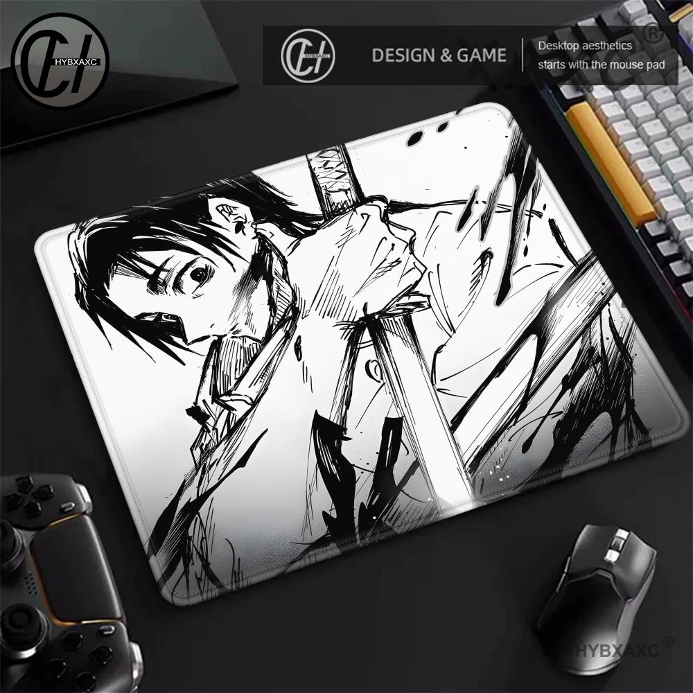Desk Setup Black And White - Czarno-biała podkładka pod mysz anime Manga