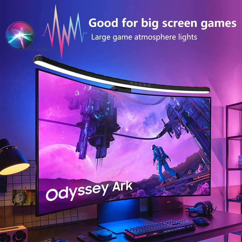 Desk Setup Light - Światło do monitora komputerowego RGB z