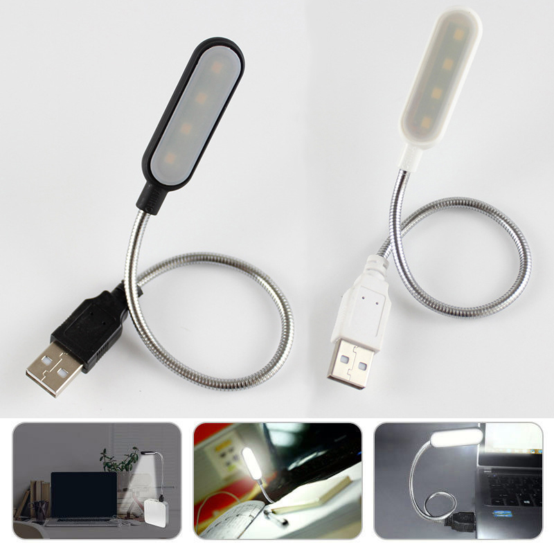 Mini 4 LED Lampka do czytania  – Desk Setup Notebook recenzja i cena