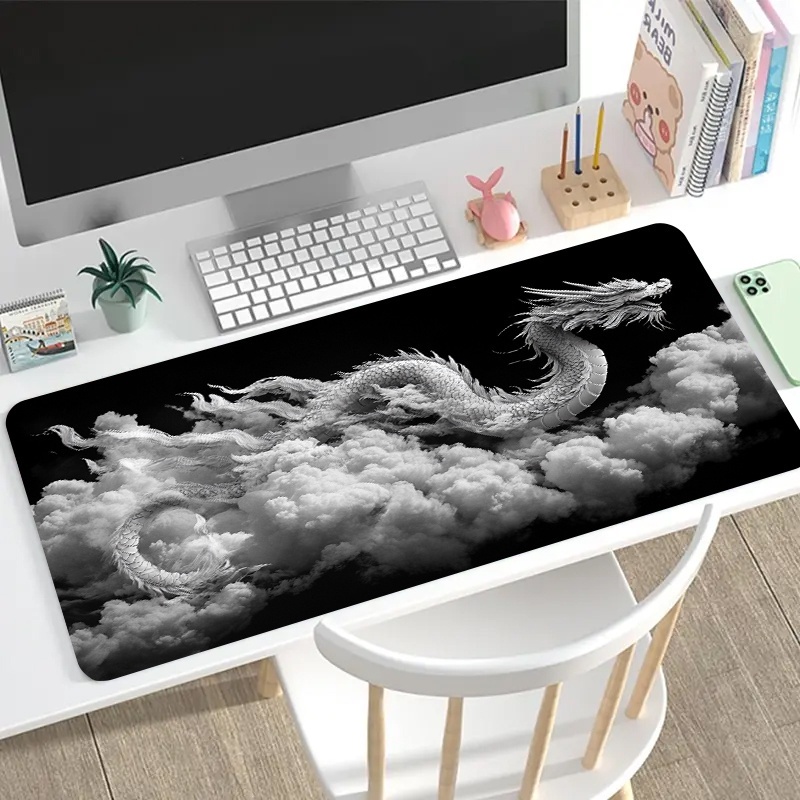 Czarno-biała podkładka pod mys – Desk Setup Black And White recenzja i cena