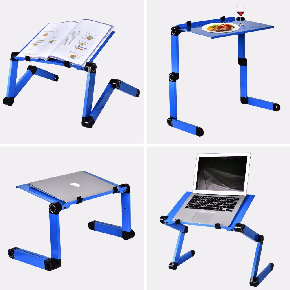 Stolik na laptopa ze stopu alu – Desk Setup Notebook recenzja i cena