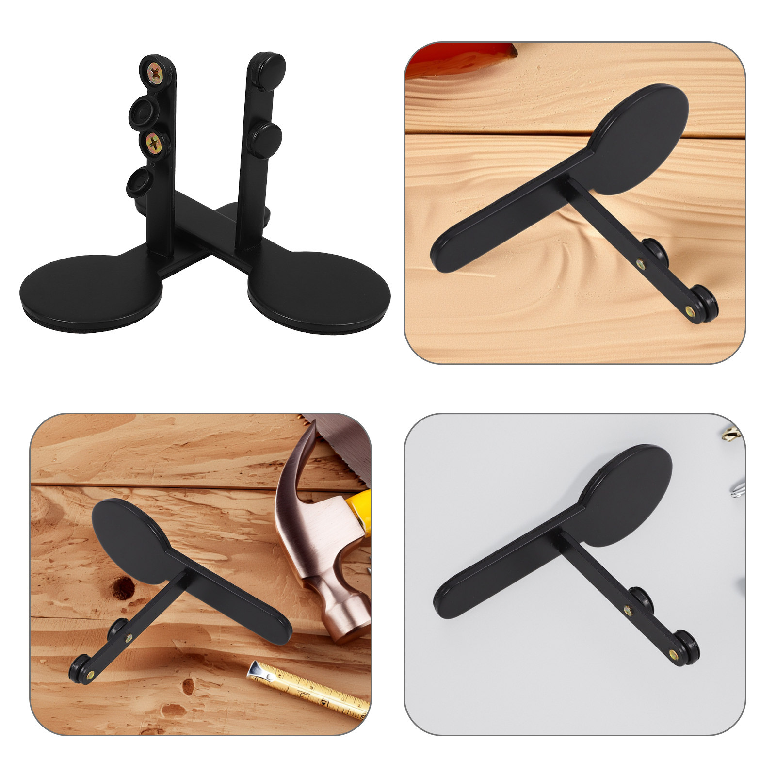 1 para metalowych uchwytów do  – Desk Setup Kit recenzja i cena