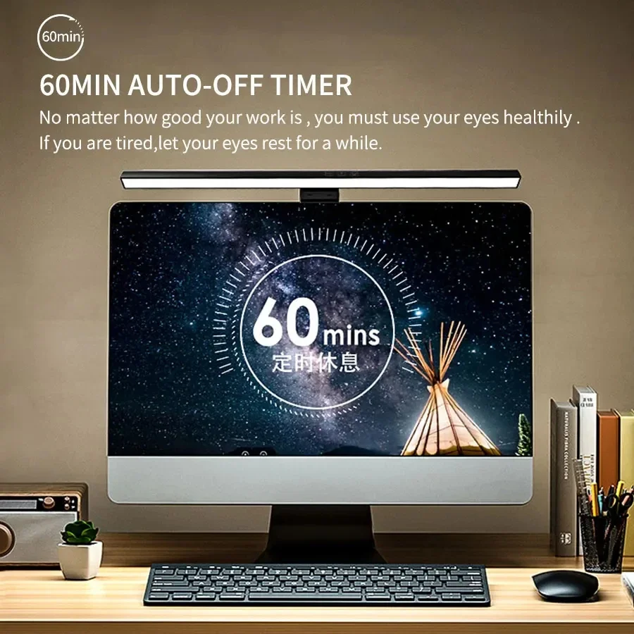 Lampa LED na monitor 33cm 50cm – Desk Setup Pc recenzja i cena