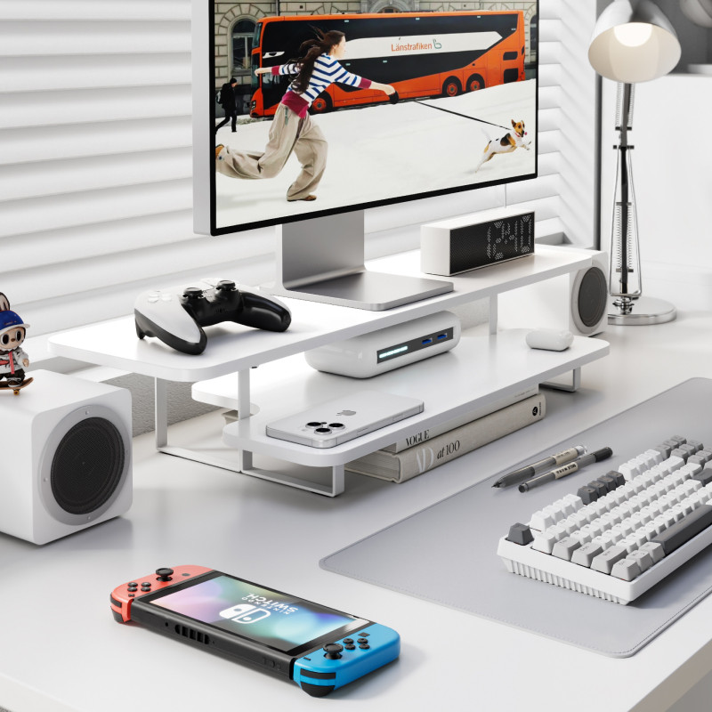 Podstawka pod monitor z wykońc – Desk Setup Laptop And Monitor recenzja i cena