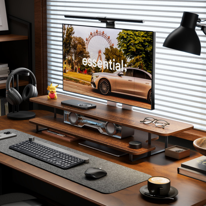 Podstawka pod monitor z wykońc – Desk Setup Laptop And Monitor recenzja i cena