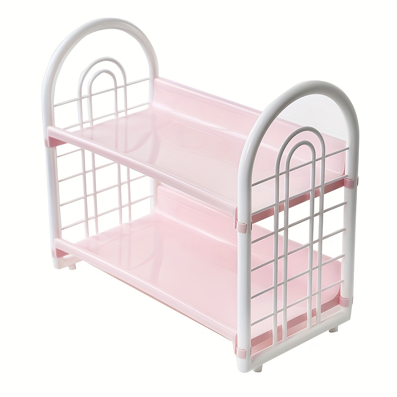 1 szt. Dwupoziomowy, wielofunk – Desk Setup Shelf recenzja i cena
