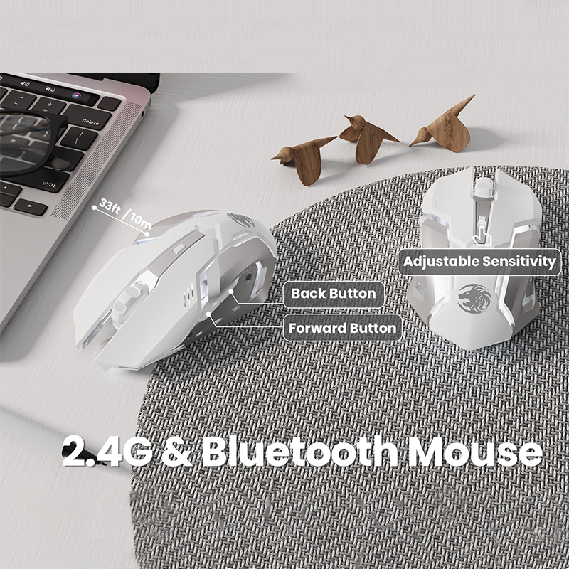 Bezprzewodowa klawiatura i mys – Desk Setup Keyboard recenzja i cena