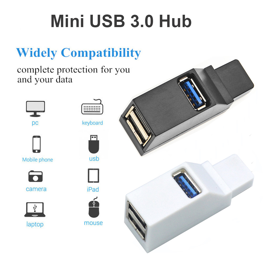 Adapter USB HUB Mini Splitter  – Desk Setup Pegboard recenzja i cena