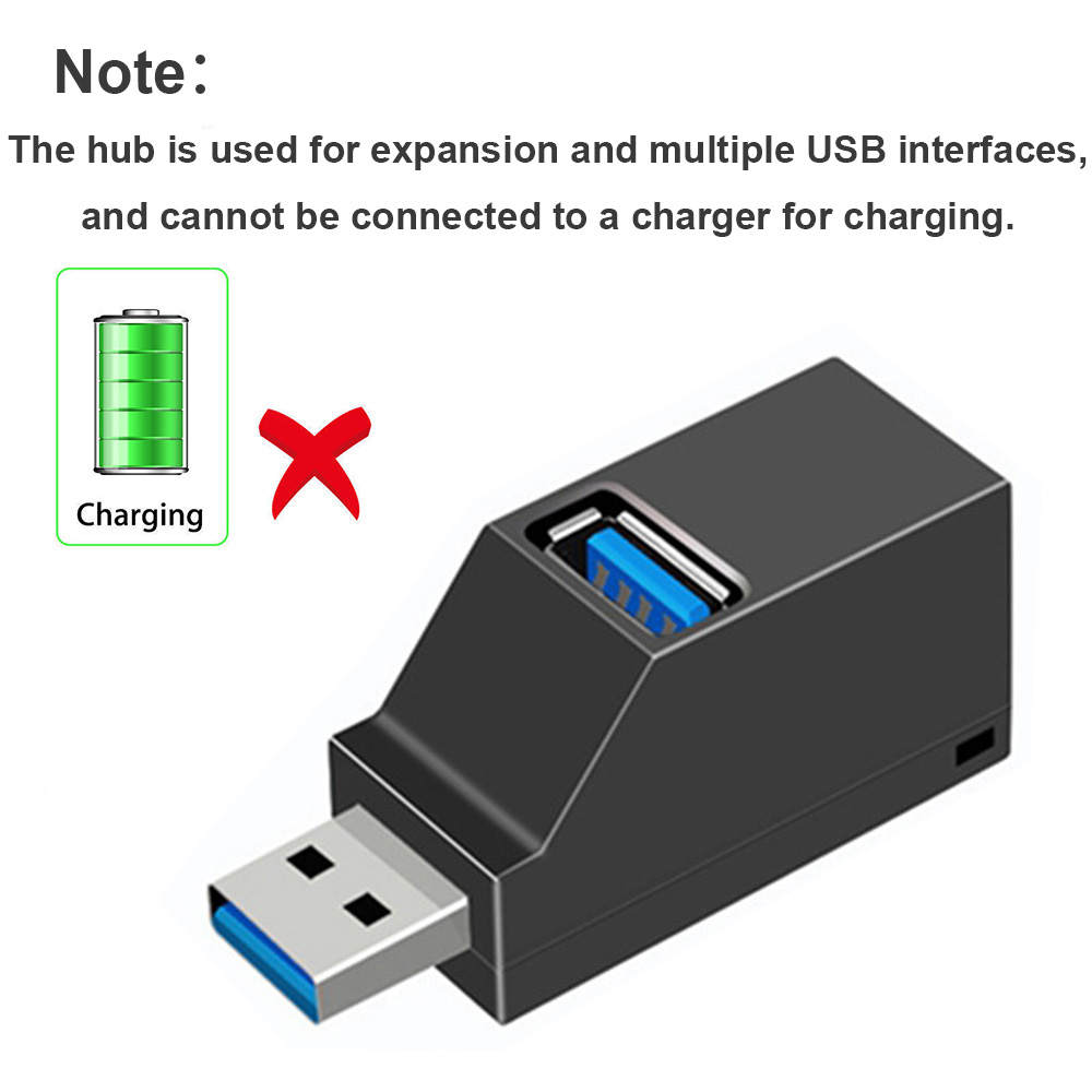 Adapter USB HUB Mini Splitter  – Desk Setup Pegboard recenzja i cena