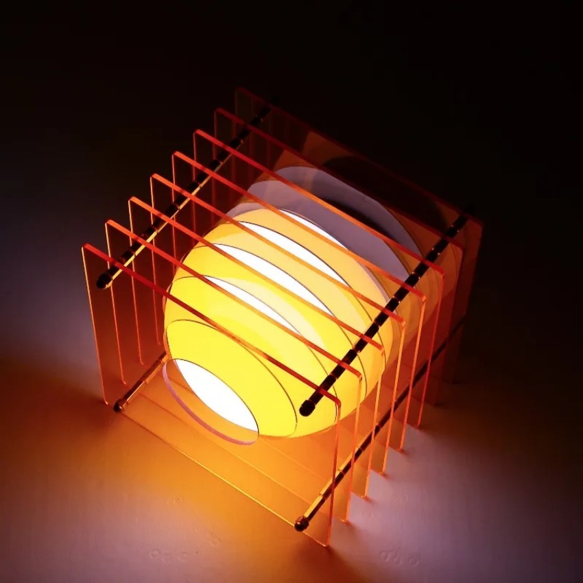 DIY Akrylowa Lampa Księżycowa  – Desk Setup Light recenzja i cena