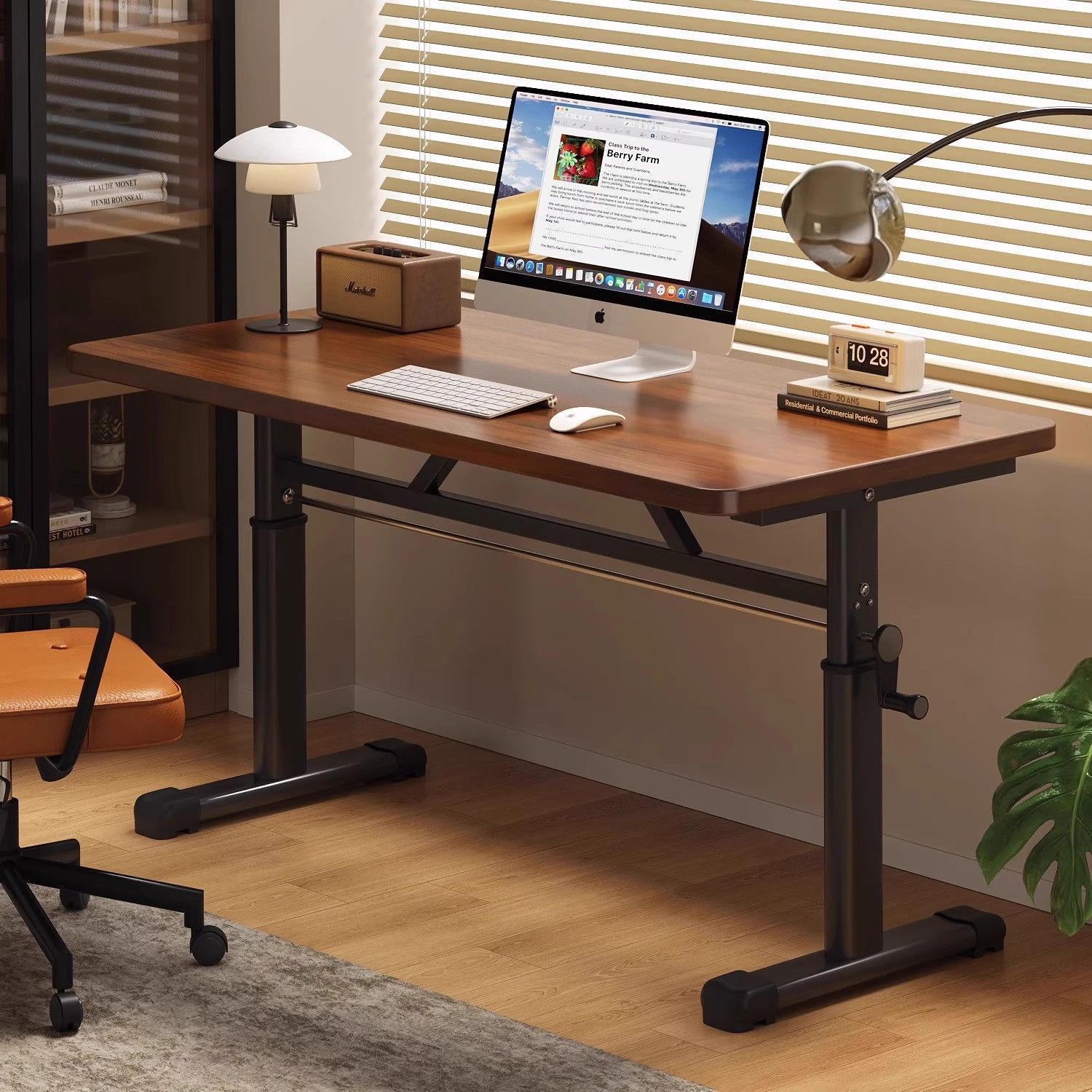 Nowoczesne, proste biurko komp – Desk Setup Notebook recenzja i cena