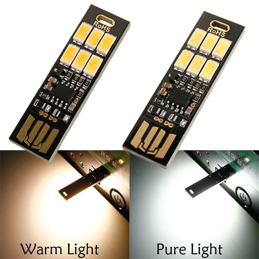 Mini lampka LED USB 5730 5V z  – Desk Setup Notebook recenzja i cena