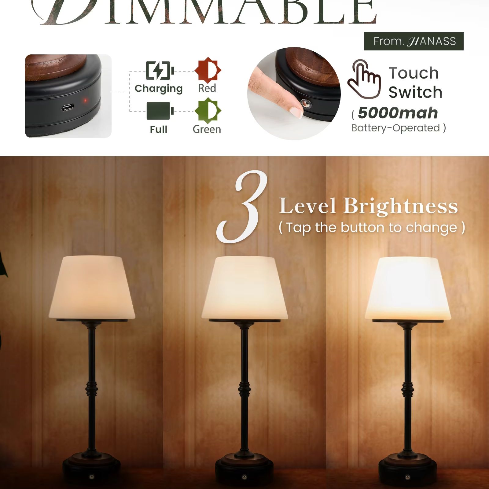 Bezprzewodowe lampki stołowe,  – Desk Setup Light recenzja i cena