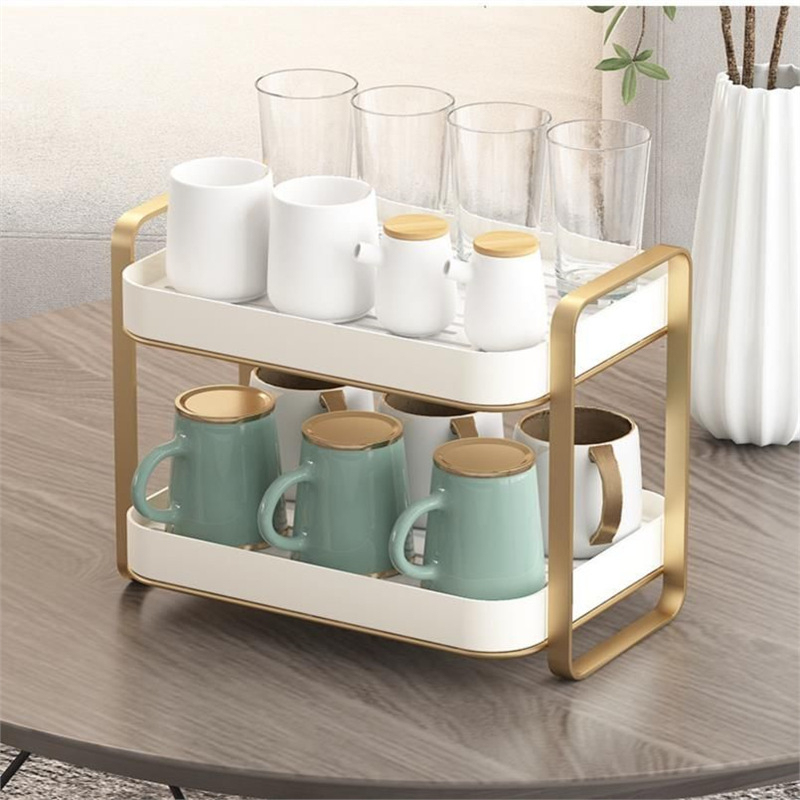 Dwupoziomowy organizer na kubk – Desk Setup Shelf recenzja i cena