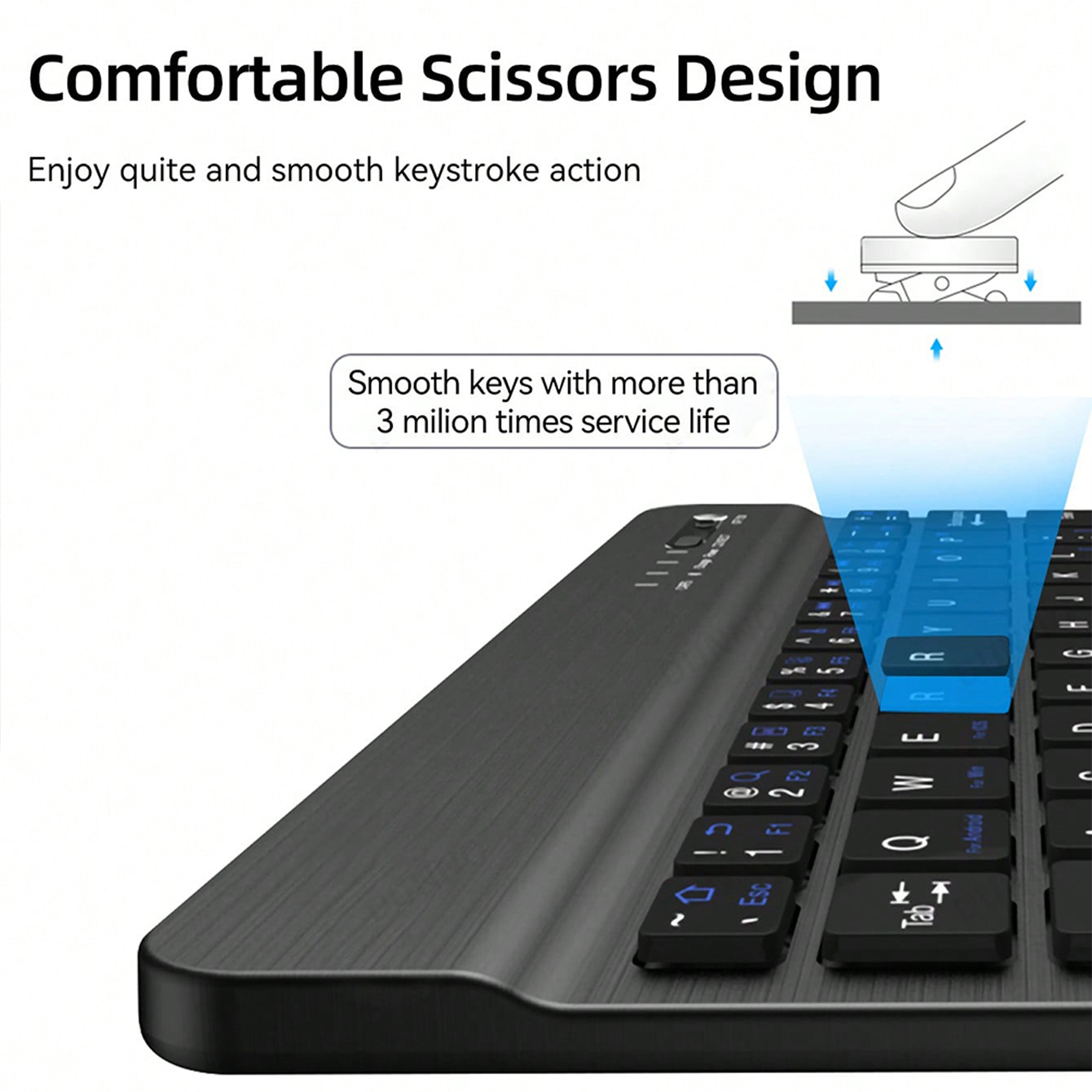 Wielojęzyczna klawiatura do ta – Desk Setup Keyboard recenzja i cena