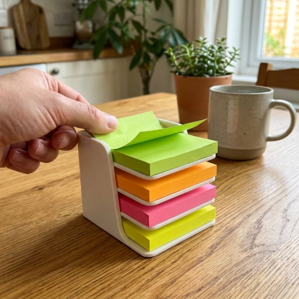 Uchwyt na karteczki samoprzyle – Sticky Memo Holder recenzja i cena