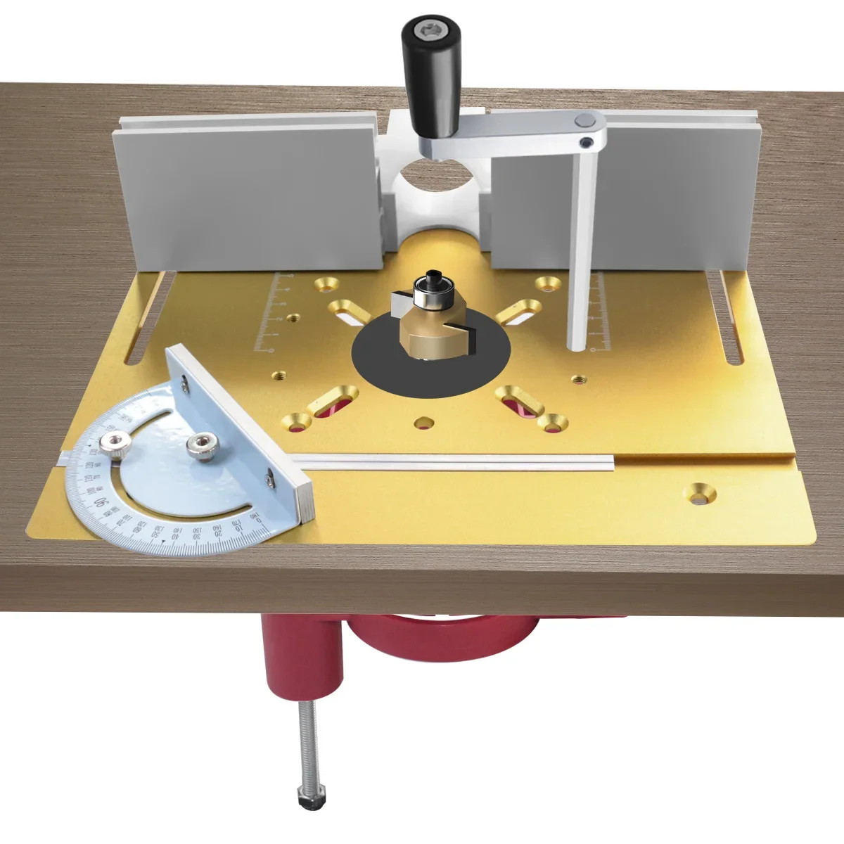 Precyzyjny podnośnik routera - – Desk Setup Pegboard recenzja i cena