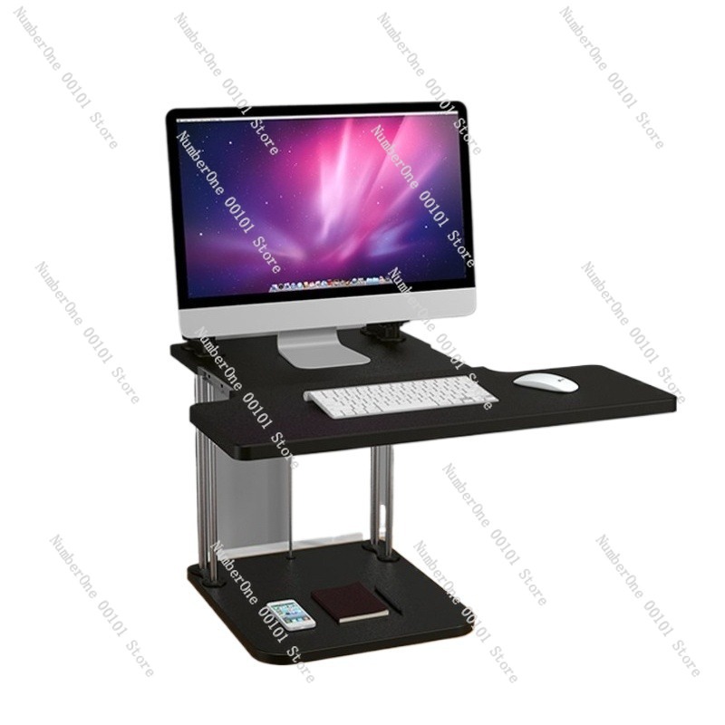 Konwerter do biurka stojącego  – Desk Setup Laptop And Monitor recenzja i cena