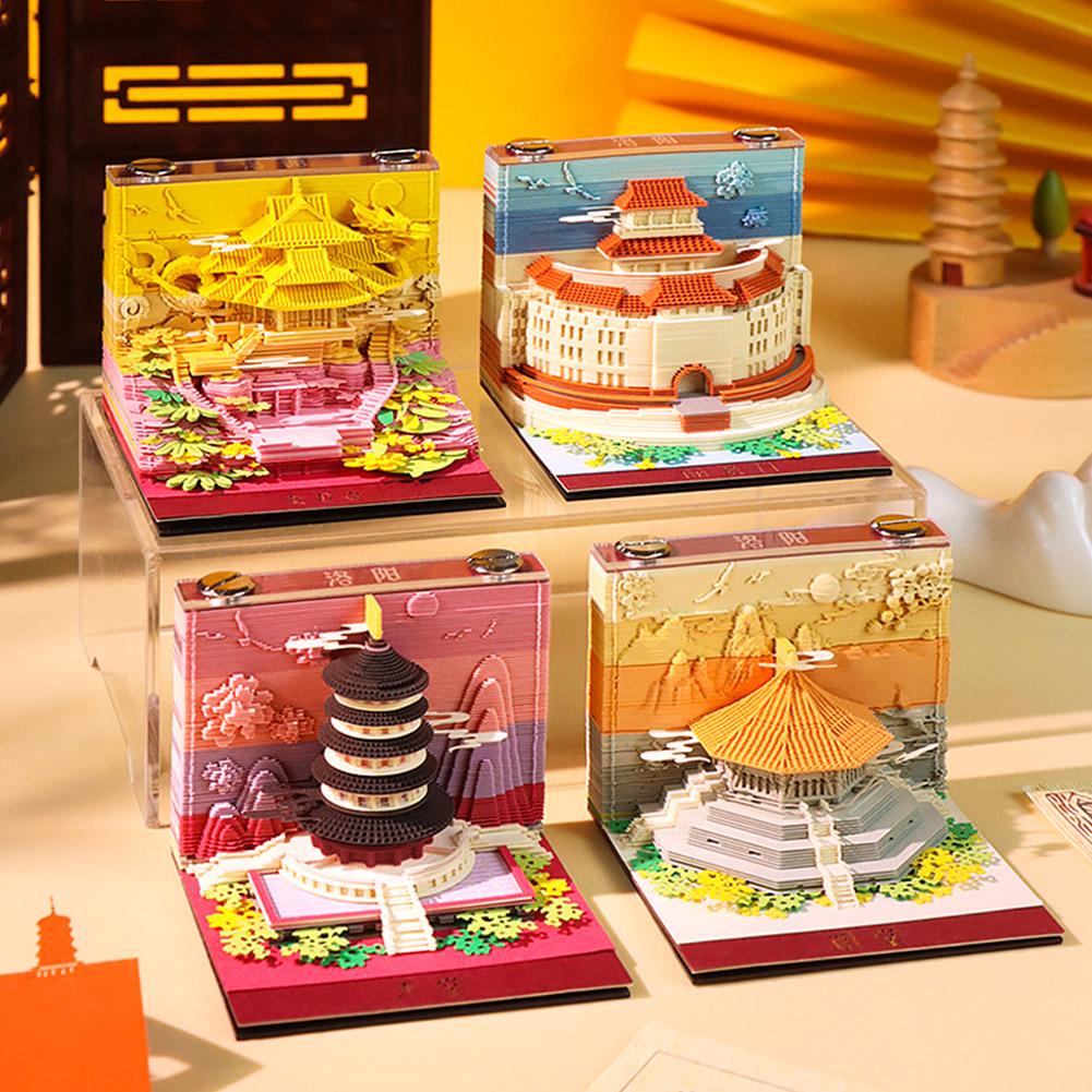 3D Notatnik z motywem starożyt – Sticky Memo Holder recenzja i cena
