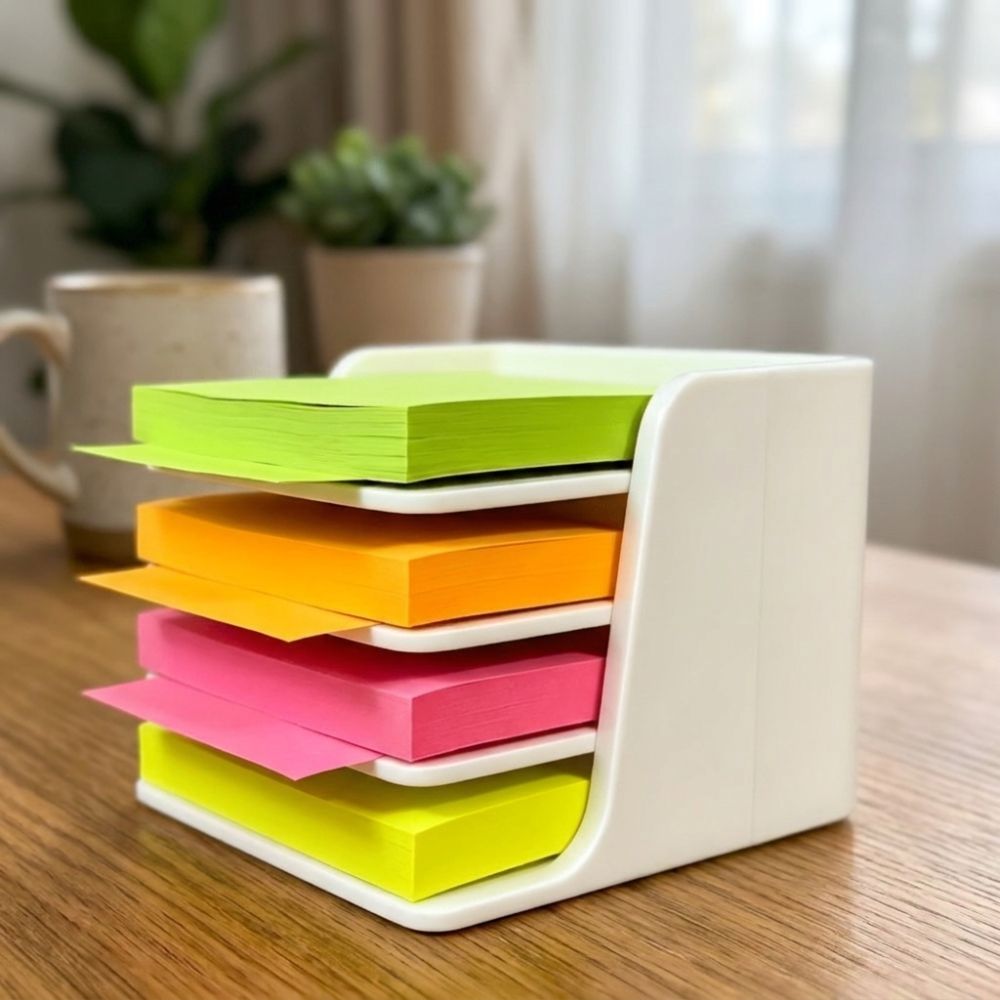 Układany w stos uchwyt na kart – Sticky Memo Holder recenzja i cena