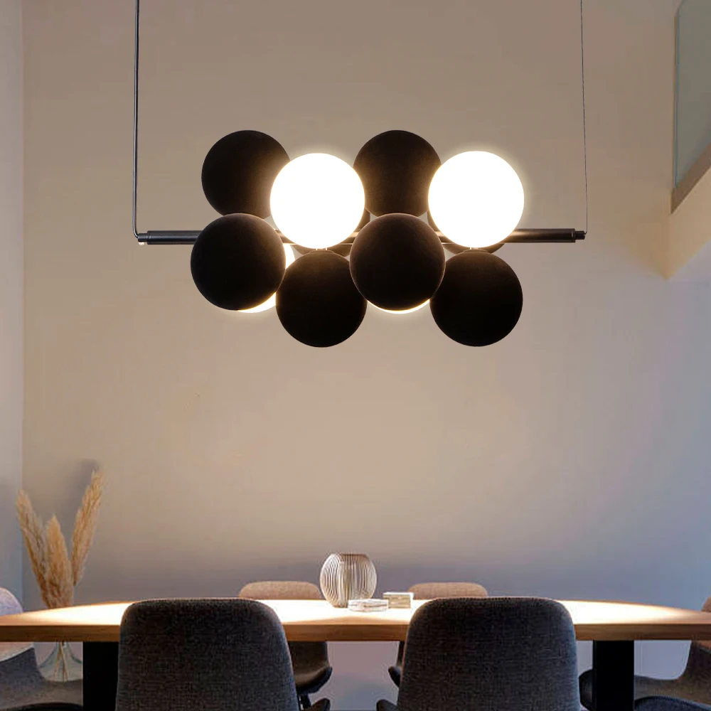 Żyrandol LED w stylu postmoder – Desk Setup White recenzja i cena