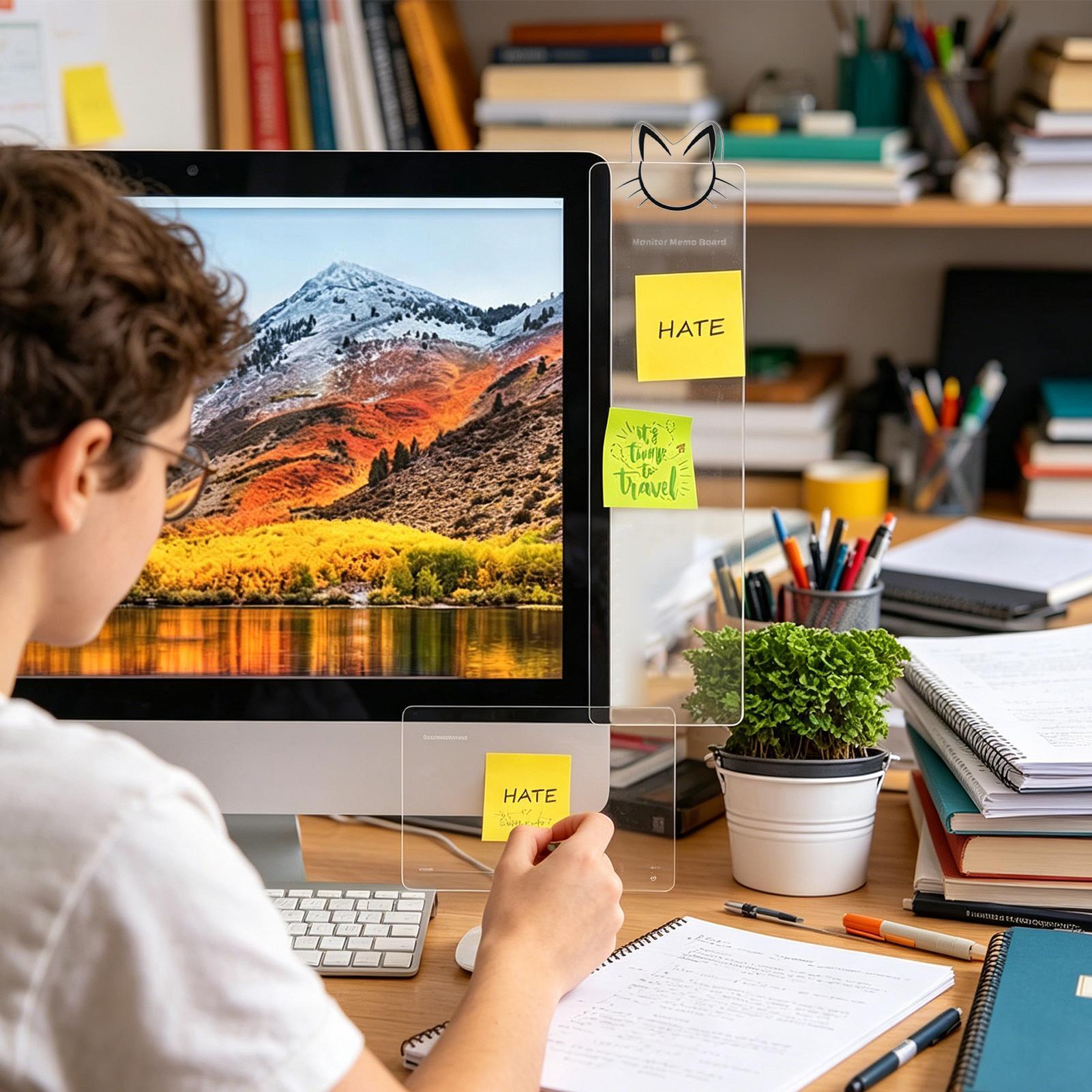 Akrylowy organizer na notatki  – Sticky Memo Holder recenzja i cena