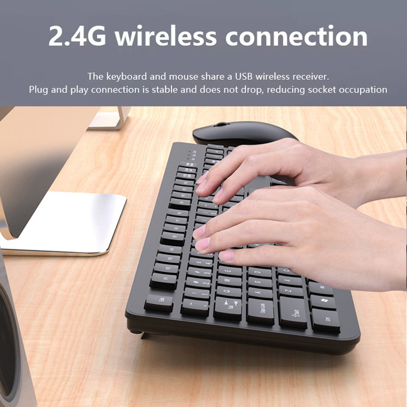 Zestaw bezprzewodowej klawiatu – Desk Setup Keyboard recenzja i cena