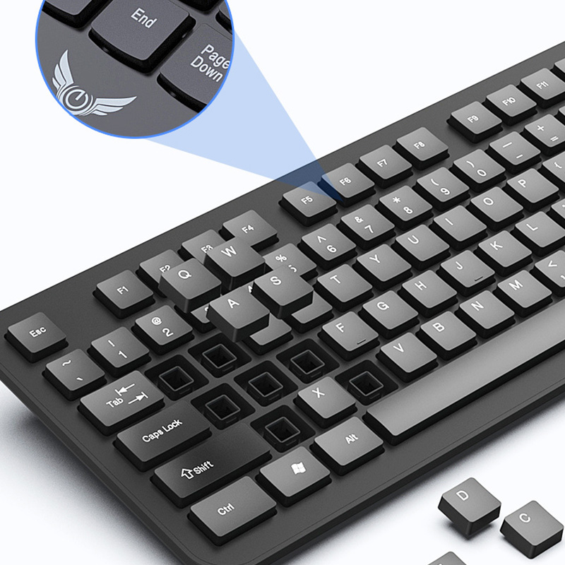 Zestaw bezprzewodowej klawiatu – Desk Setup Keyboard recenzja i cena