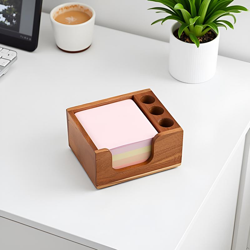 Minimalistyczny drewniany orga – Sticky Memo Holder recenzja i cena