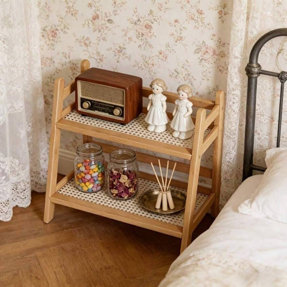 Dwupoziomowy bambusowy regał d – Desk Setup Shelf recenzja i cena
