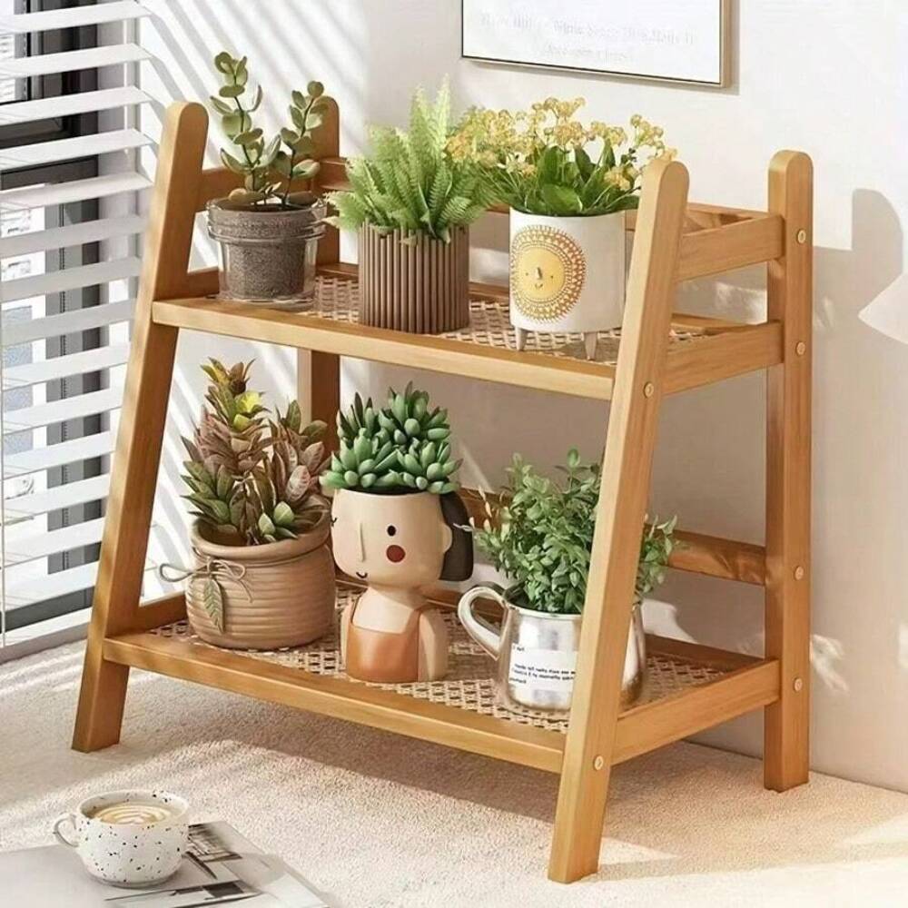 Dwupoziomowy bambusowy regał d – Desk Setup Shelf recenzja i cena