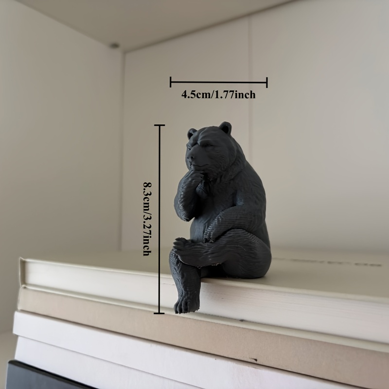 Figurka Niedźwiedzia Myśliciel – Desk Setup Retro recenzja i cena