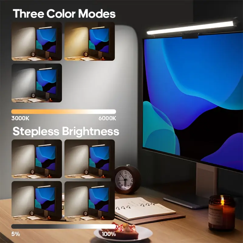 Lampa biurkowa LED USB, lampka – Desk Setup Light recenzja i cena