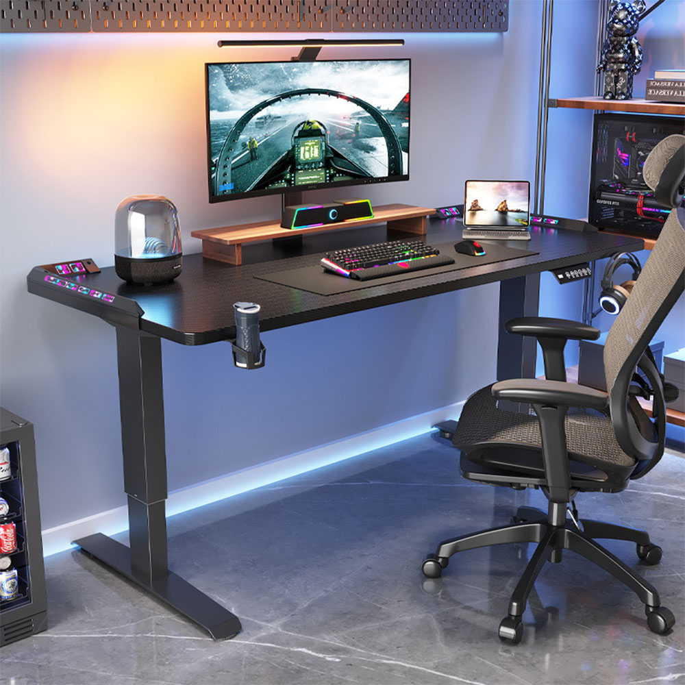 Biurko z regulacją wysokości,  – Desk Setup Pc recenzja i cena