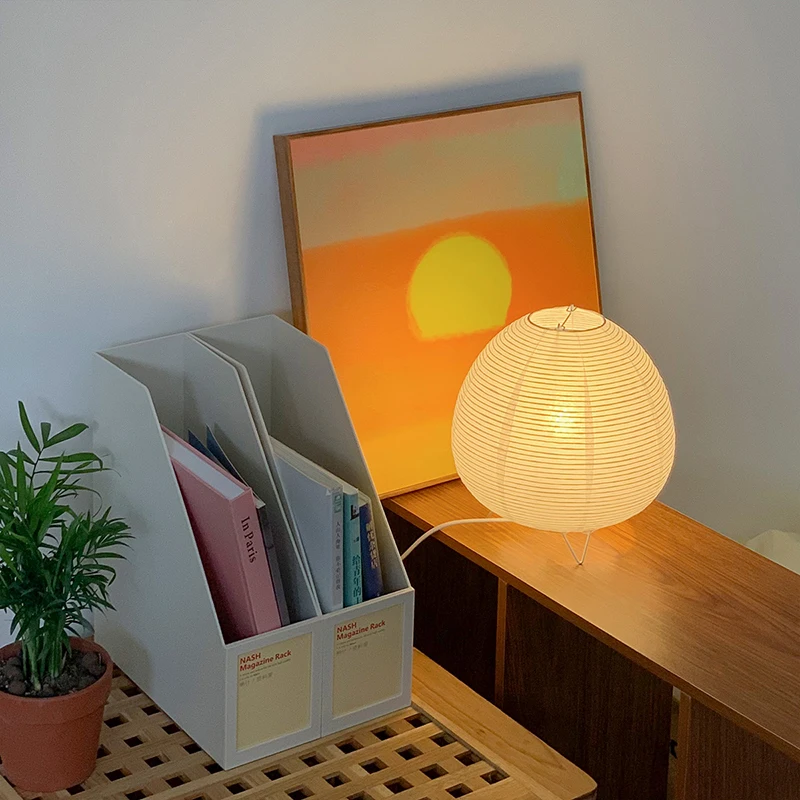 Japońska Latarnia Papierowa Le – Desk Setup White recenzja i cena