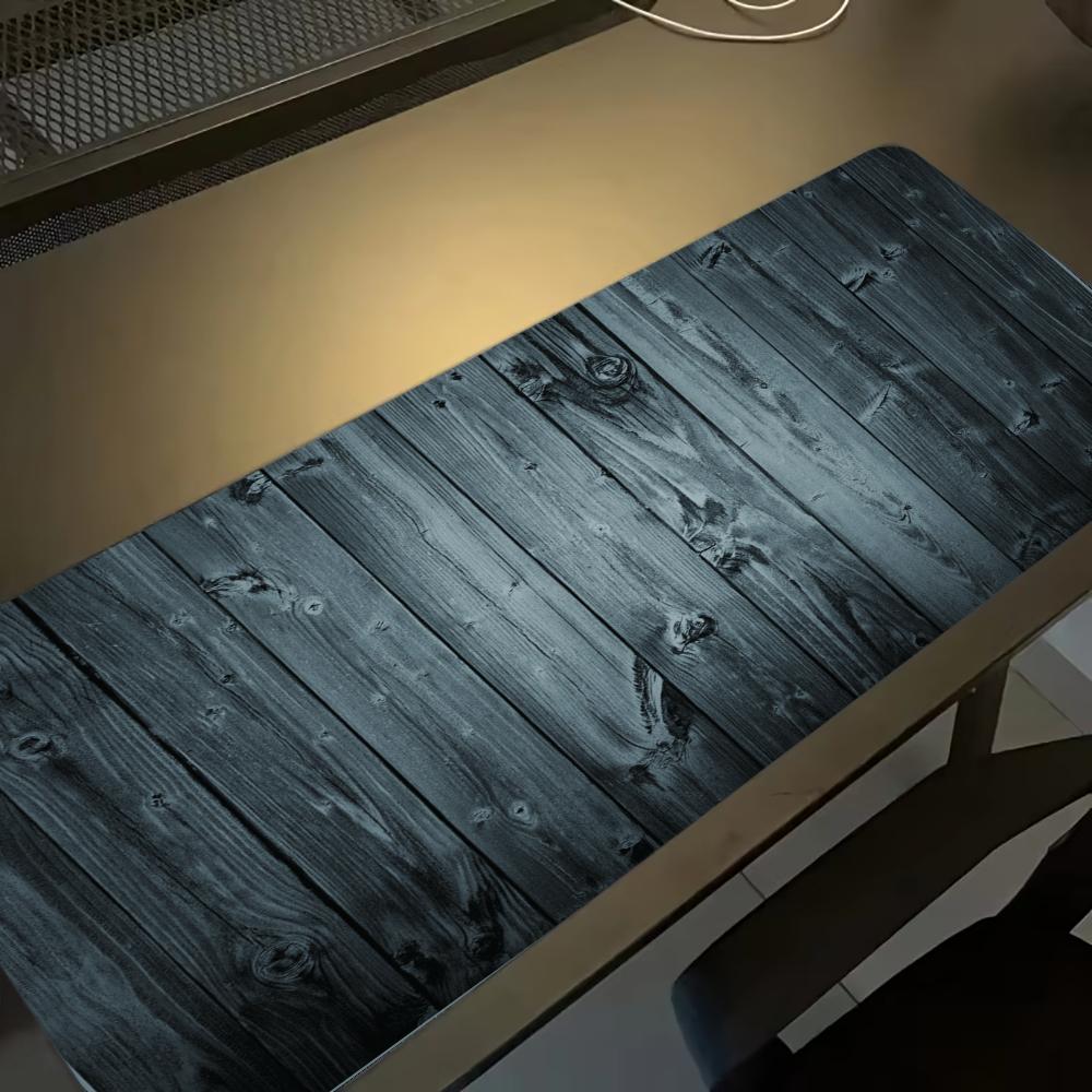 Czarna drewniana podkładka pod – Desk Setup Black And Wood recenzja i cena