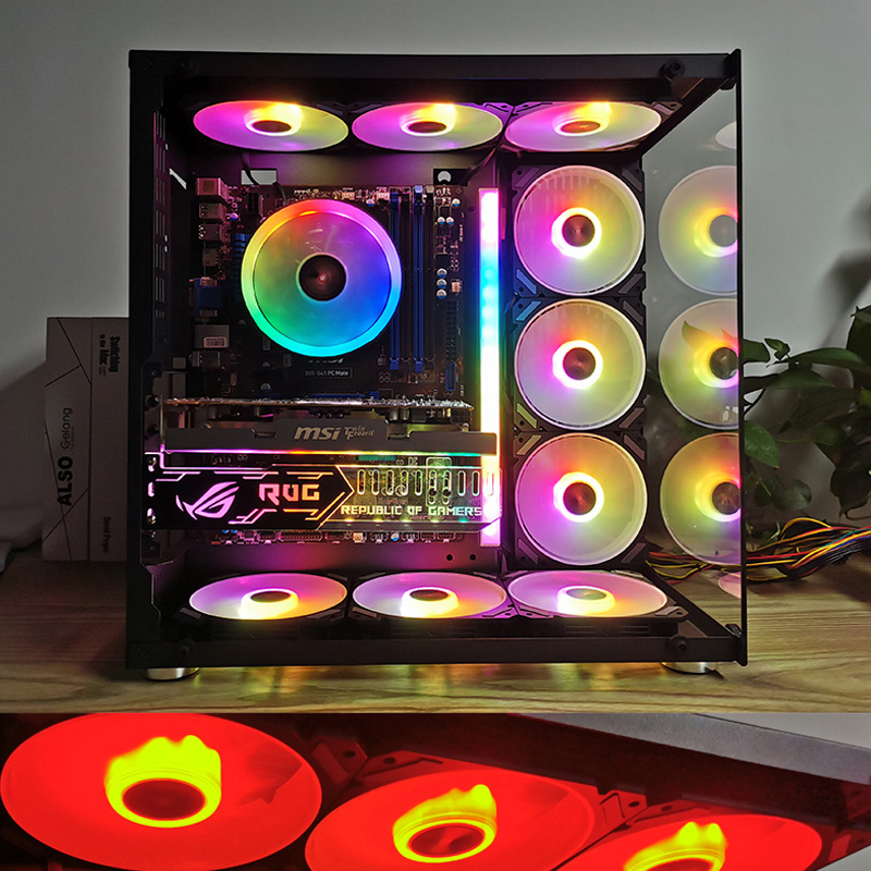 Wentylator obudowy ARGB 120mm  – Desk Setup Light recenzja i cena