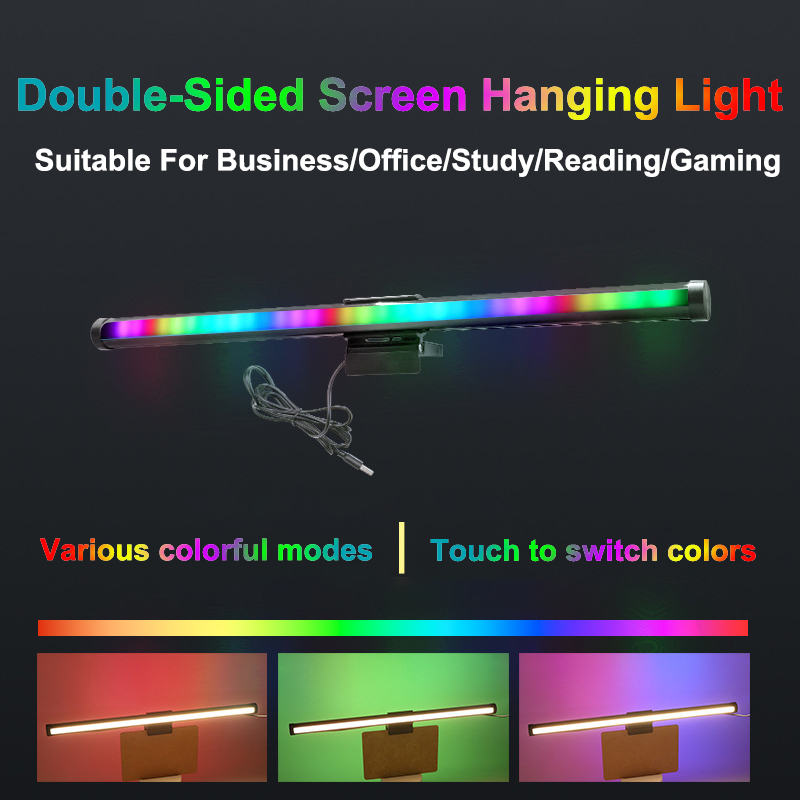 Lampa stołowa RGB 40 cm, lampk – Desk Setup Light recenzja i cena