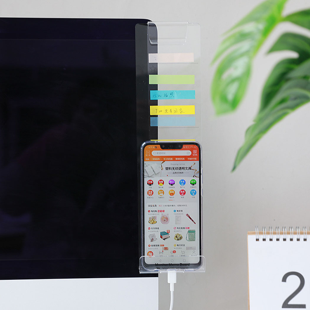 Kreatywny akrylowy monitor wia – Sticky Memo Holder recenzja i cena