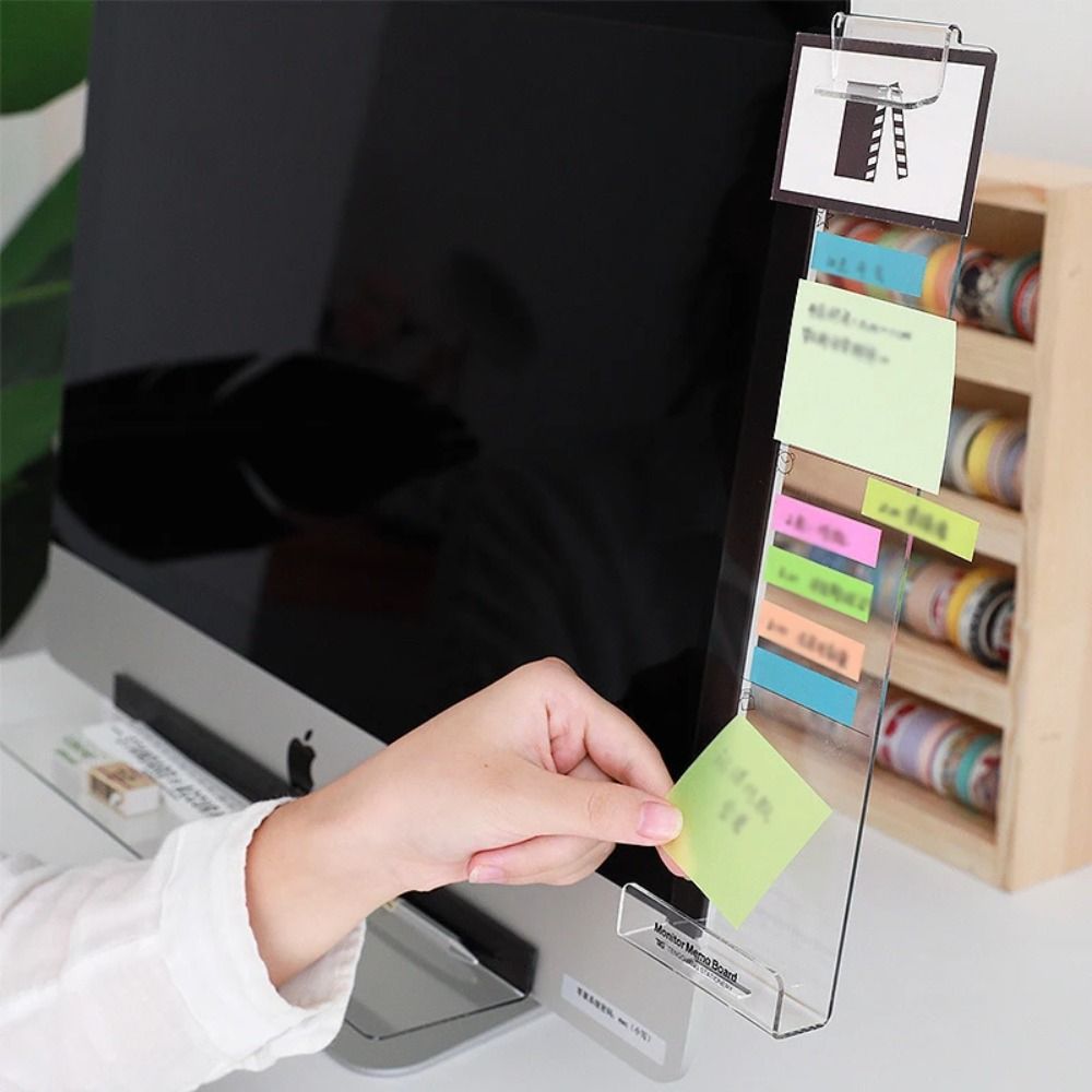 Przezroczysta tablica do notat – Sticky Memo Holder recenzja i cena
