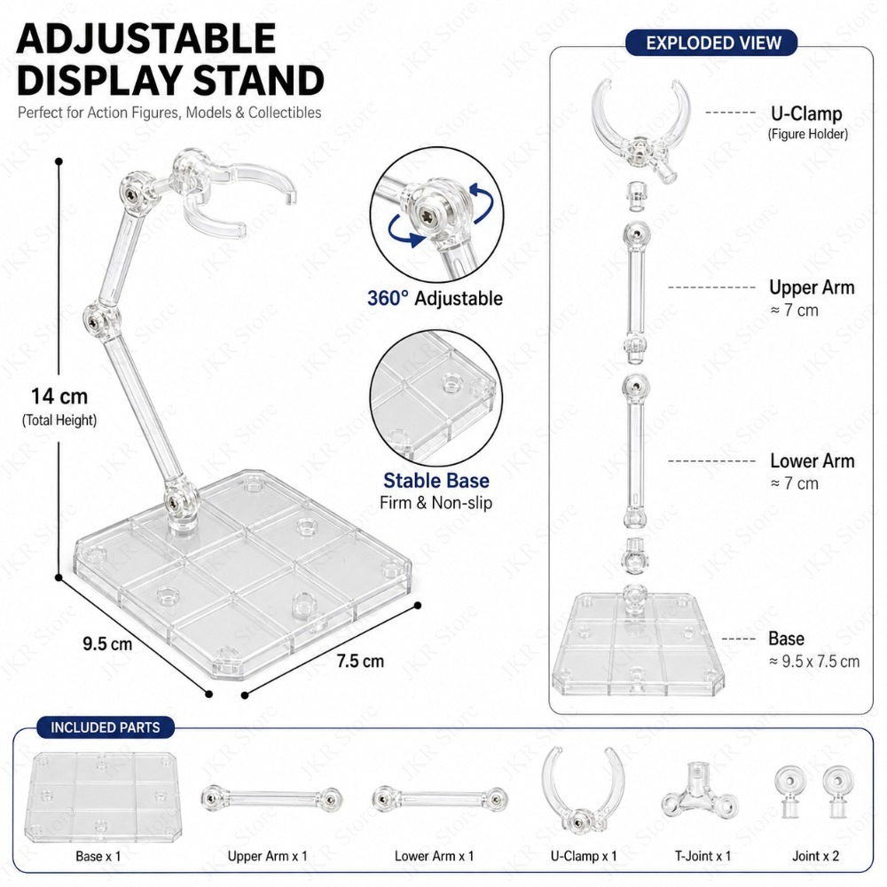 1/3/5/10 szt. Przezroczysty Ak – Desk Setup Shelf recenzja i cena