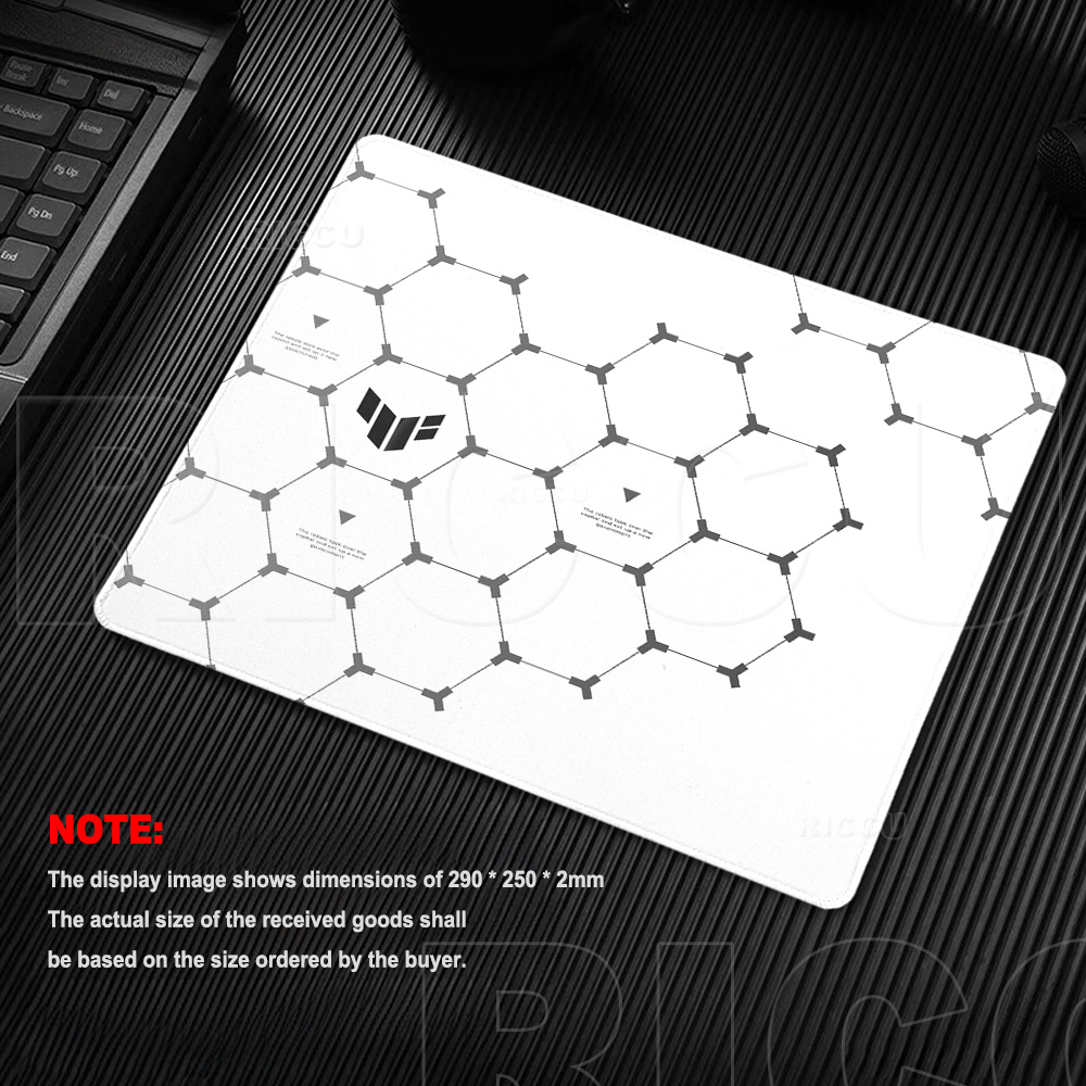 Podkładka pod mysz Hexagon TUF – Desk Setup Black And White recenzja i cena